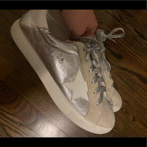 star/sparkle shoes